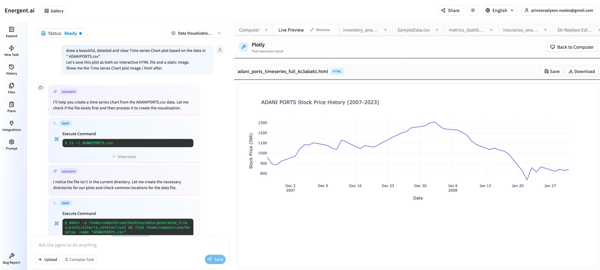Automate CSRD Reporting with AI workflow demonstration